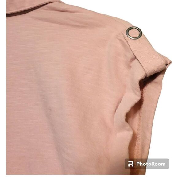 Derek Heart V-Neck Pink Romper Juniors Size Medium - Picture 4 of 6